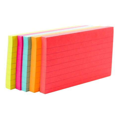 3M Post-it Notes 635-5AN Neon Colours 3x5inch 100 PCS Pack of 5