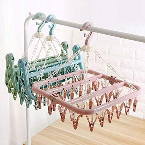 Buy Aiwanto Drying Rack Cloth Drying Clip and Drip with 32 Clips