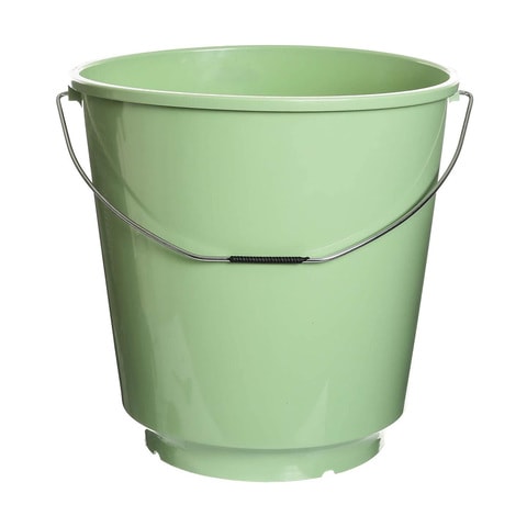 Green plastic clearance bucket