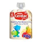Buy Cerelac pear raspberry puree 90g in Saudi Arabia