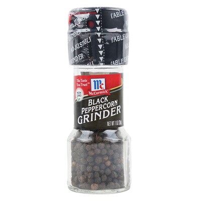  McCormick Grinder Black Peppercorn 1.24OZ (Pack of 12