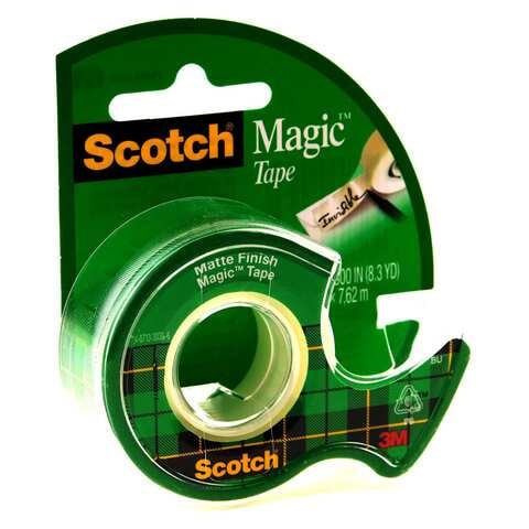 3M Scotch Magic Tape with Dispenser 105 0.75x300inch