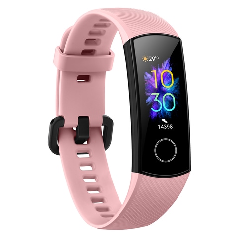 Honor-Band 5 0.95&quot; Large AMOLED Colour Display Smart Fitness Bracelet 240*120 Pixel Adjustable Smart Timer Intelligent Sleep Data Real-time Heart Rate Monitoring 5ATM Waterproof Bluetooth 4.2 Smart