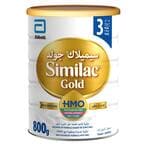 Buy Abbott Similac Gold HMO Stage 3 Growing Up Formula Milk Powder 1-3 years 800g in UAE