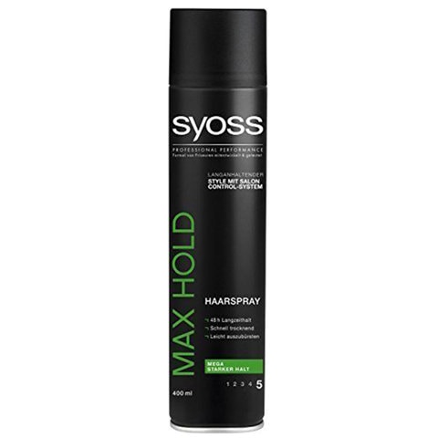 Syoss Max Hold Hair Spray 400ml