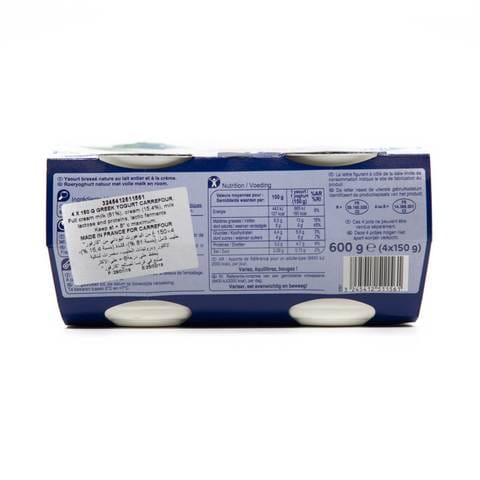Carrefour Greek Yoghurt 150gx4