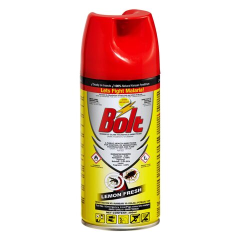 Buy Bolt Insecticide Lemon 280Ml Online - Carrefour Kenya