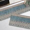 2 PCS Set Large Kitchen Mats With Thick Non Slip Bottom For Kitchen Floor With Beautiful Design (50&times;80CM And 50&times;160CM)
