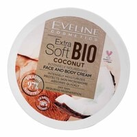 Eveline Cosmetics Extra Soft Bio Coconut Face And Body Cream White 175ml