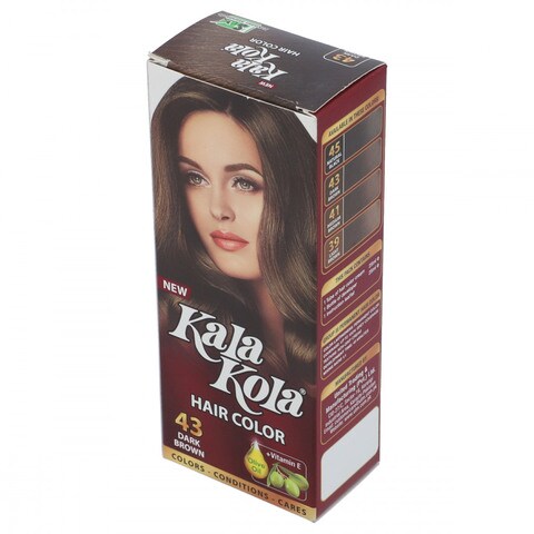 New Kala Kola Hair Color 43 Dark Brown