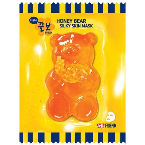 Jelly Friend Honey Bear Silky Skin Mask - 1 Sheet