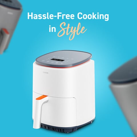 Cosori Lite 3.8L Smart Air Fryer, Up To 230℃, 7 Functions, One-Touch Operation, Online Recipes - 2 Years Warranty