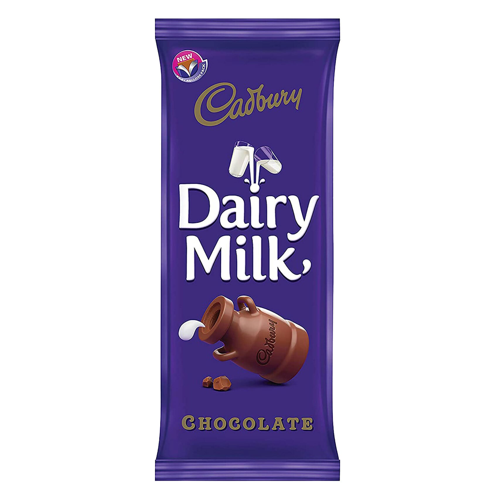 Buy Cadbury Dairy Milk Chocolate 90g Online - Shop Food Cupboard on ...