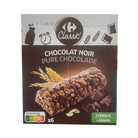 Carrefour Choco Cereal Bar 126gx6&#39;s