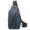 حقيبة كروس كاجوال قابلة للحمل مقاومة للماء للرجال ، زرقاء