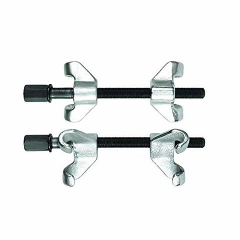 Generic - 2-Piece Coil Spring Clamp Set Black/Silver 90x200millimeter