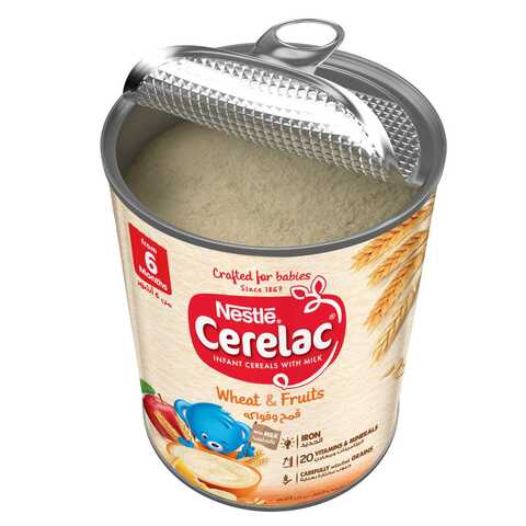 Nestle Cerelac Infant Cereal  Wheat &amp; Fruits 1kg