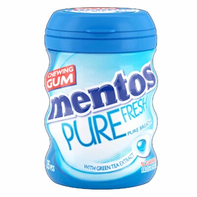 Mentos Pure Fresh Sugar Free Chewing Gum - Spearmint - Shop Gum & Mints at  H-E-B