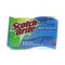 Scotch-Brite No-Scratch Multi-Purpose Scrub Sponge Blue Pack of 3