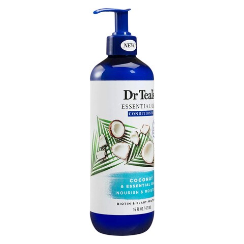 Dr. Teal&#39;s Coconut Nourish And Moisture Essential Oil Conditioner 473ml