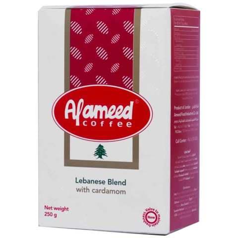 Alameed Coffee Lebanese With Cardamom 250 Gram