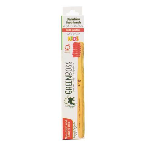 Buy Greenboss Kids Toothbrush Multicolour in UAE