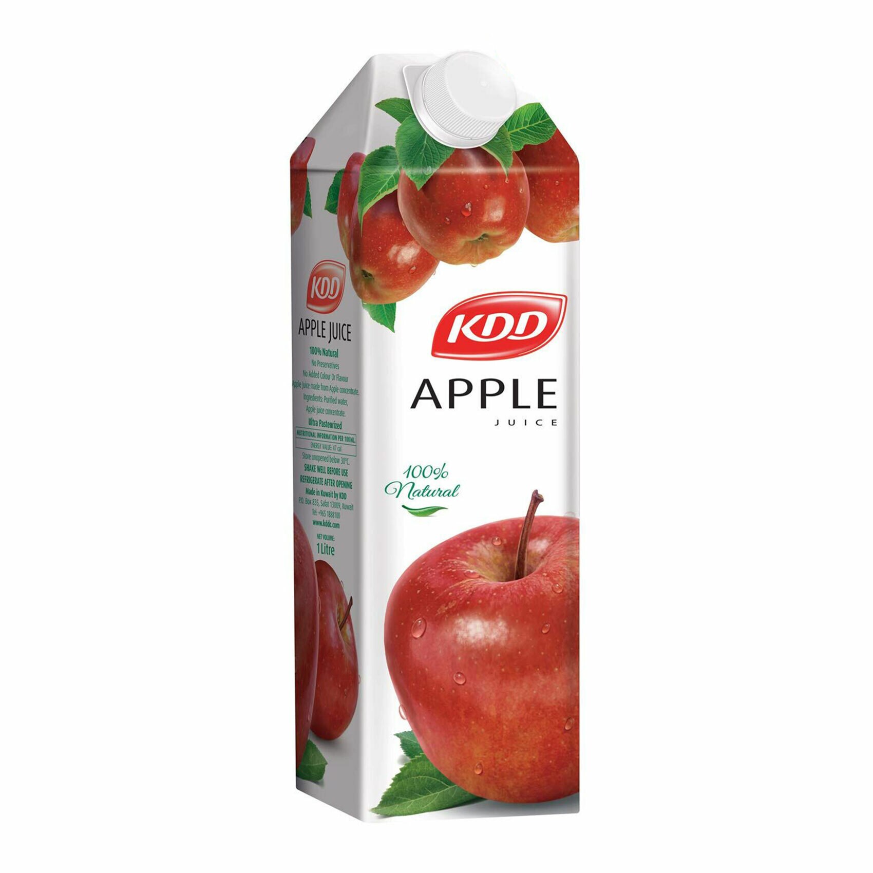 Buy Kdd Apple Juice 1 L Online Shop Beverages On Carrefour Saudi Arabia