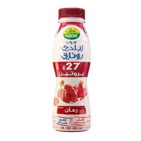 Buy Nada Greek Pomegranate Yoghurt 330ml in Saudi Arabia