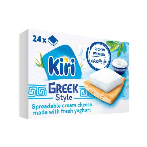 Kiri Greek Style Cheese Squares 400g 24 Portions