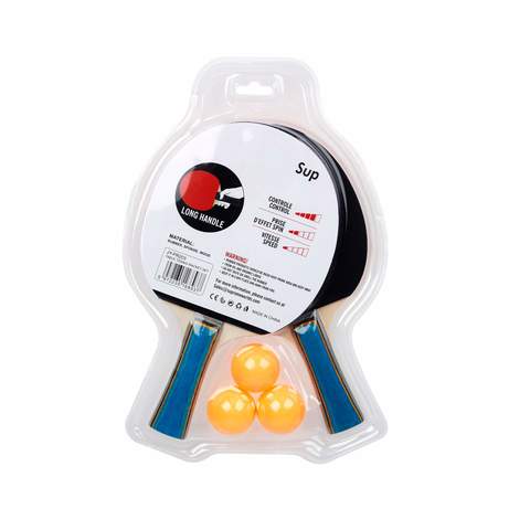 Sports Supreme Table Tennis Racket With Ball Set Multicolour Pack of 5