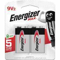 Energizer Max 9V Alkaline Battery 2