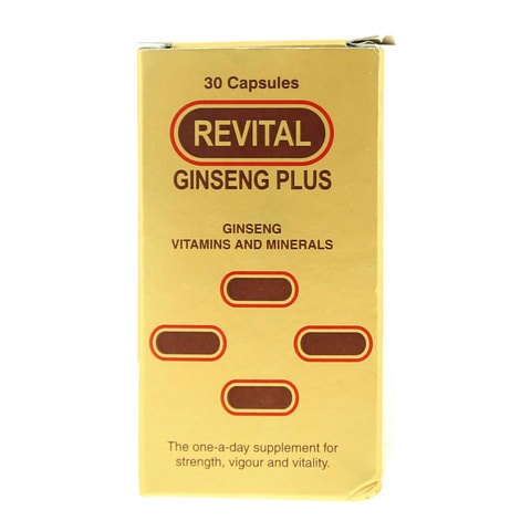Revital Ginseng Plus Capsule 30 count