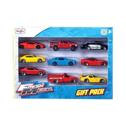 Buy Maisto Fresh Metal Die-Cast Car Set Multicolour in UAE