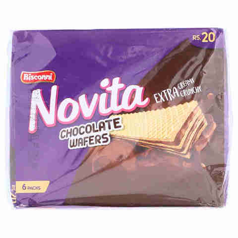 Bisconni Novitta Chocolate Wafer 6 Packs