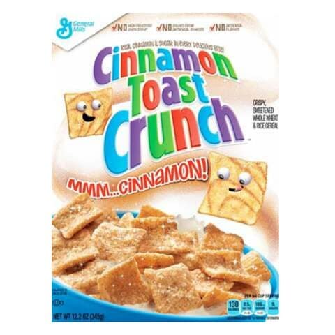 General Mills Cinnamon Toast Crunch Cereal 340g