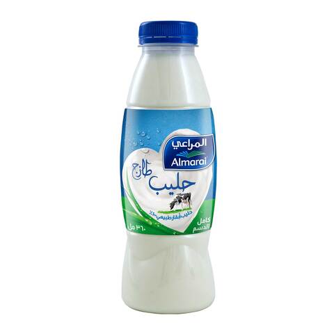 Almarai Fresh Full Fat Milk 360ml price in Saudi Arabia | Carrefour