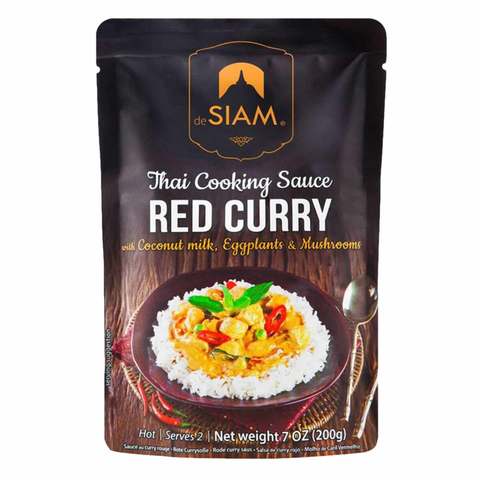 De Siam Red Curry Sauce 200g