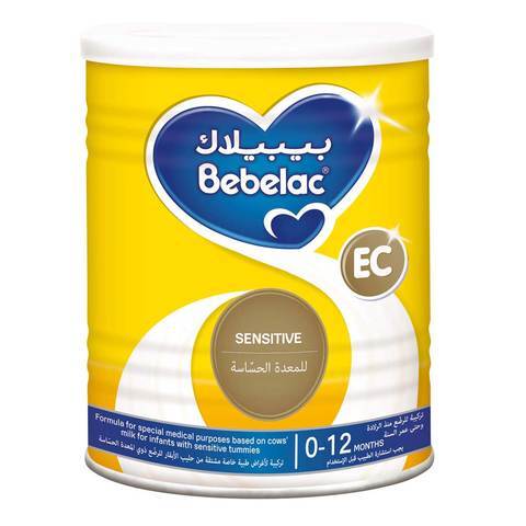 BEBELAC BABY FOOD SENSITIVE TUMMIES FROM BIRTH TO 12 MONTHS 400G