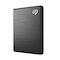 Seagate One Touch USB 3.2 Gen 1 External Hard Disk Drive 1TB with Password Protection Black