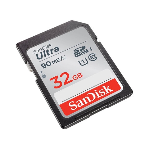 SanDisk Ultra Class 10 SDHC-I 32GB Memory Card Black