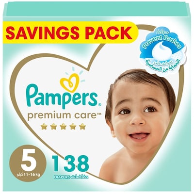 Pampers Premium Protection Maxi Pack Taille 5 (11-16 kg) - 68 Couches