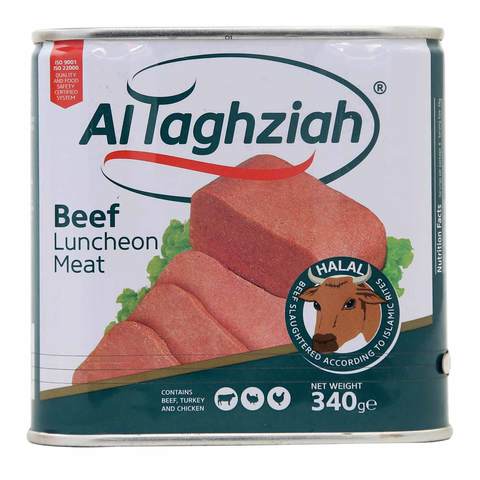 Al Taghziah Beef Luncheon Meat 340g