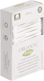 اشتري Organyc 100% Certified Organic Cotton Swabs, No Man-Made Materials, 200 Count في الامارات