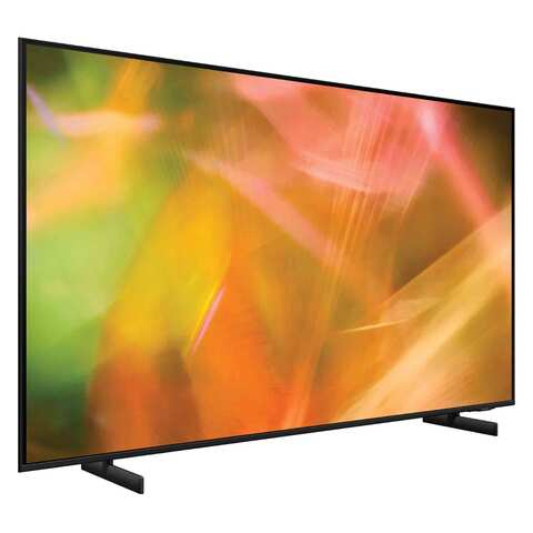 Samsung AU8000 LED 4K Ultra HD Smart TV Black 55 Inch