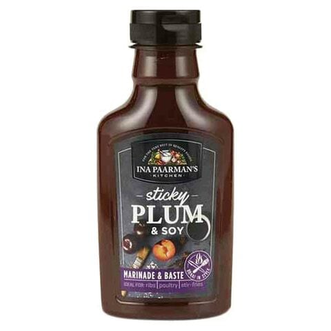 Ina Paarman&#39;s Sticky Plum And Soy Marinade And Base 320ml