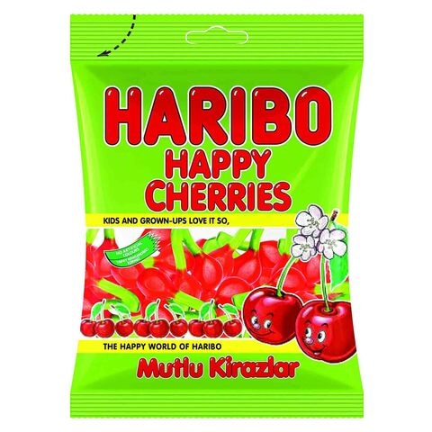 Haribo Candy Happy Cherries - 80 gm