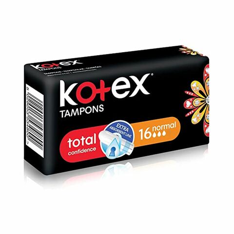 Kotex Silky Cover Size Normal 16 Tampons