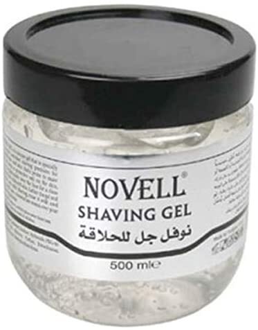 Buy Novell Transparent Shaving Gel, 500 ml in Saudi Arabia