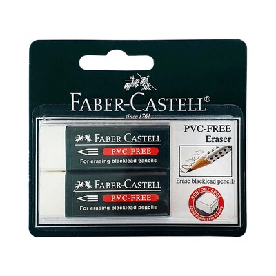 Faber-Castell PVC-Free Eraser White