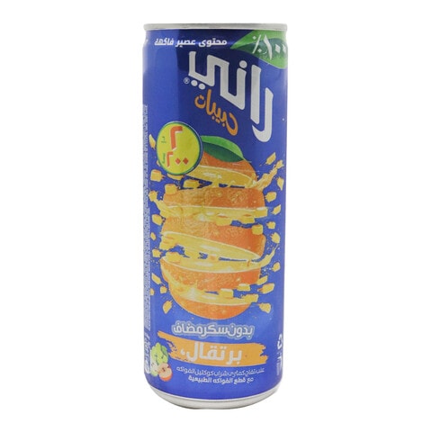 Rani Float Orange Can No Added Sugar 100% Fruit Juice 240ml
